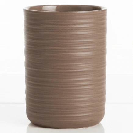 AKDC Elegant Grey Ceramic Cup Modern Minimalist Drinking Mug 10cm