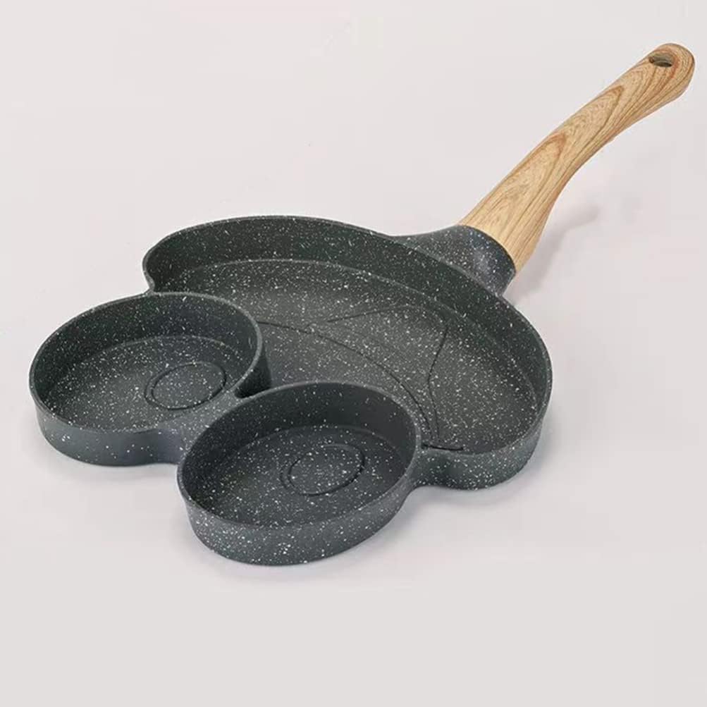 AKDC Fry Pan Frog Shaped Holes