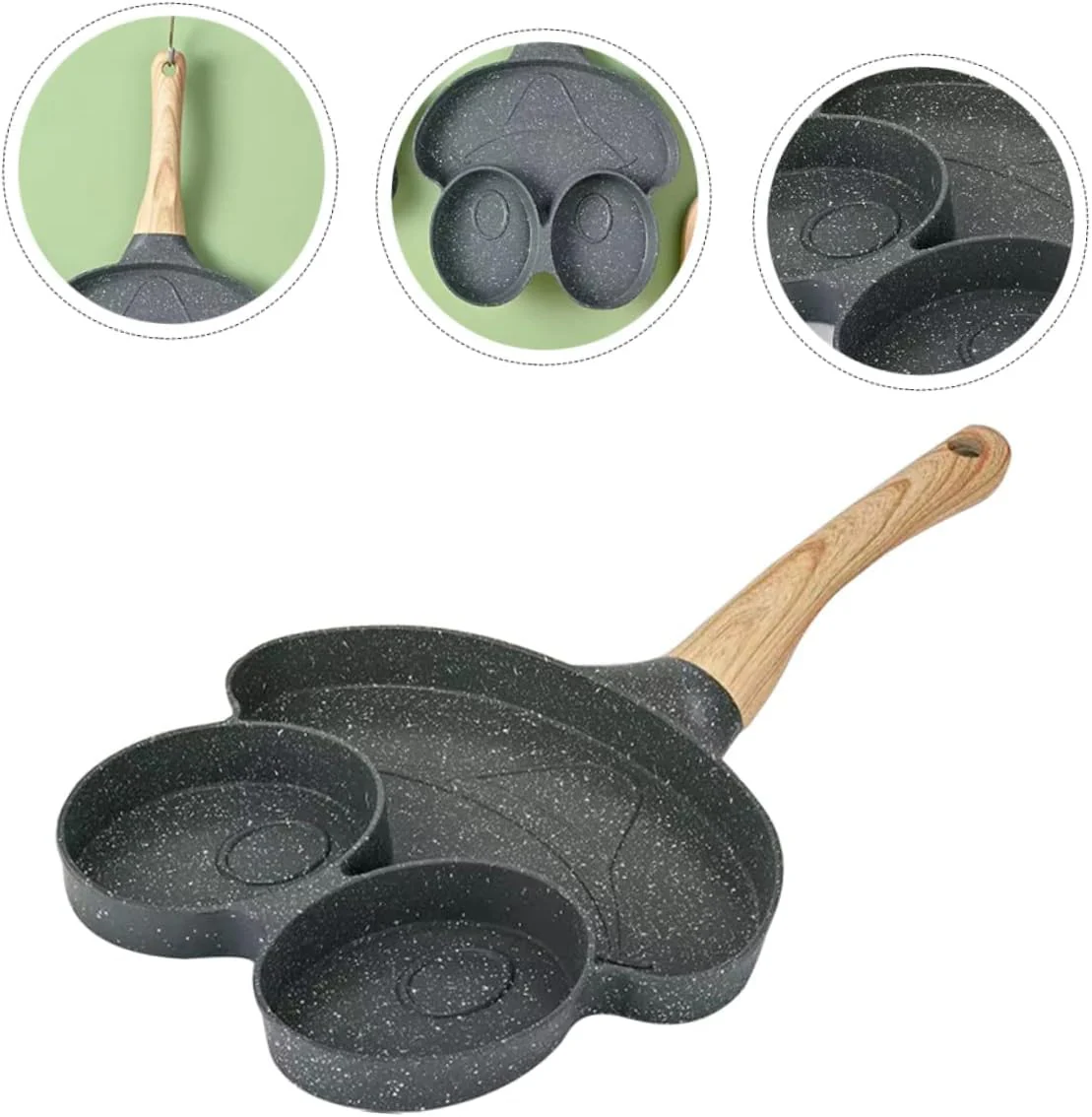 AKDC Fry Pan Frog Shaped Holes - Image 3
