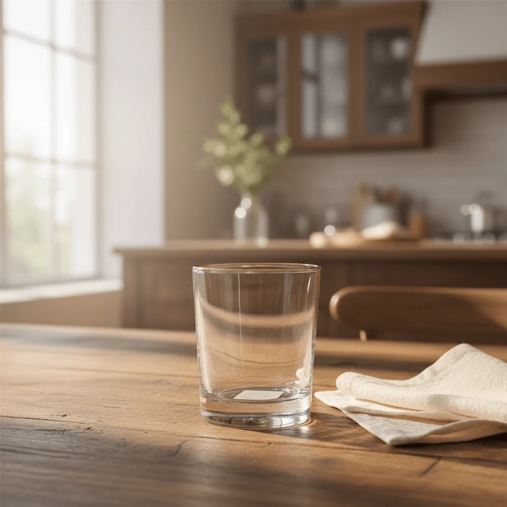 AKDC Gold Rim Premium Glass Tumbler Elegant Design with Golden Rim for Serving Drinks 300ml - Image 2