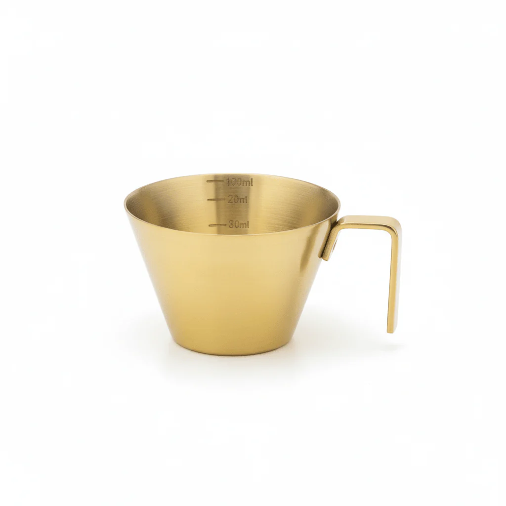 AKDC Gold Stainless Steel Measuring Cup -100ml