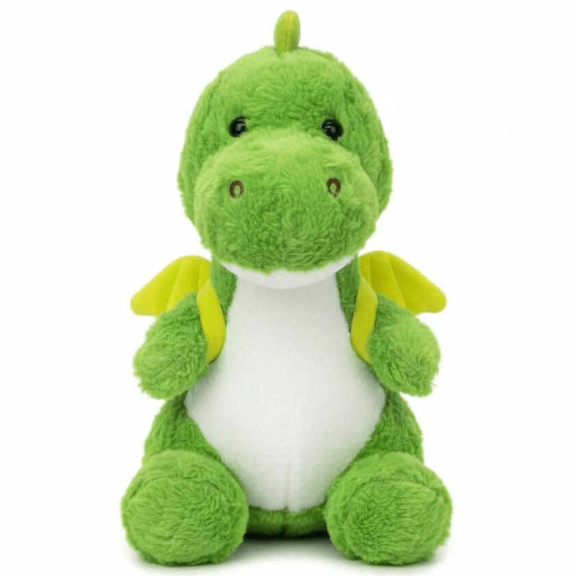 AKDC Green Dinosaur Plush Toy 30cm Soft Stuffed Animal Cute Dino Toy Gift for Kids Boys