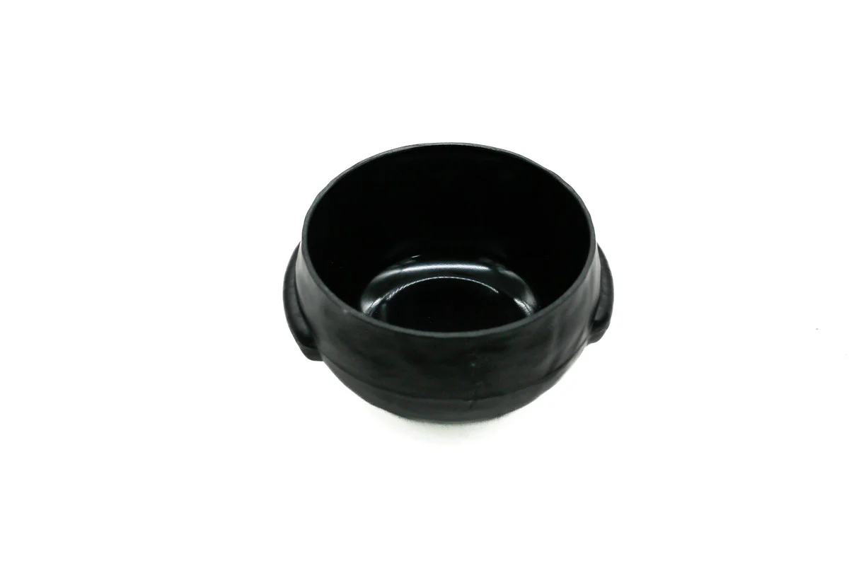 AKDC-Hrm Melamine Black Soup Bowl