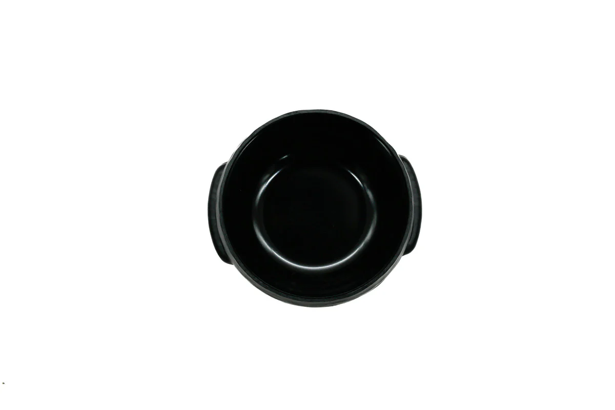 AKDC-Hrm Melamine Black Soup Bowl - Image 2