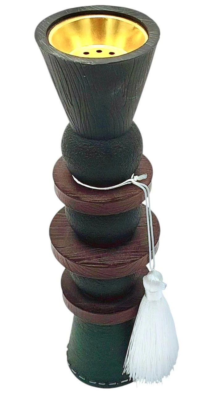 AKDC Incence Burner 24cm*6.5cm, Black/Dark Green - WW103 - Image 3
