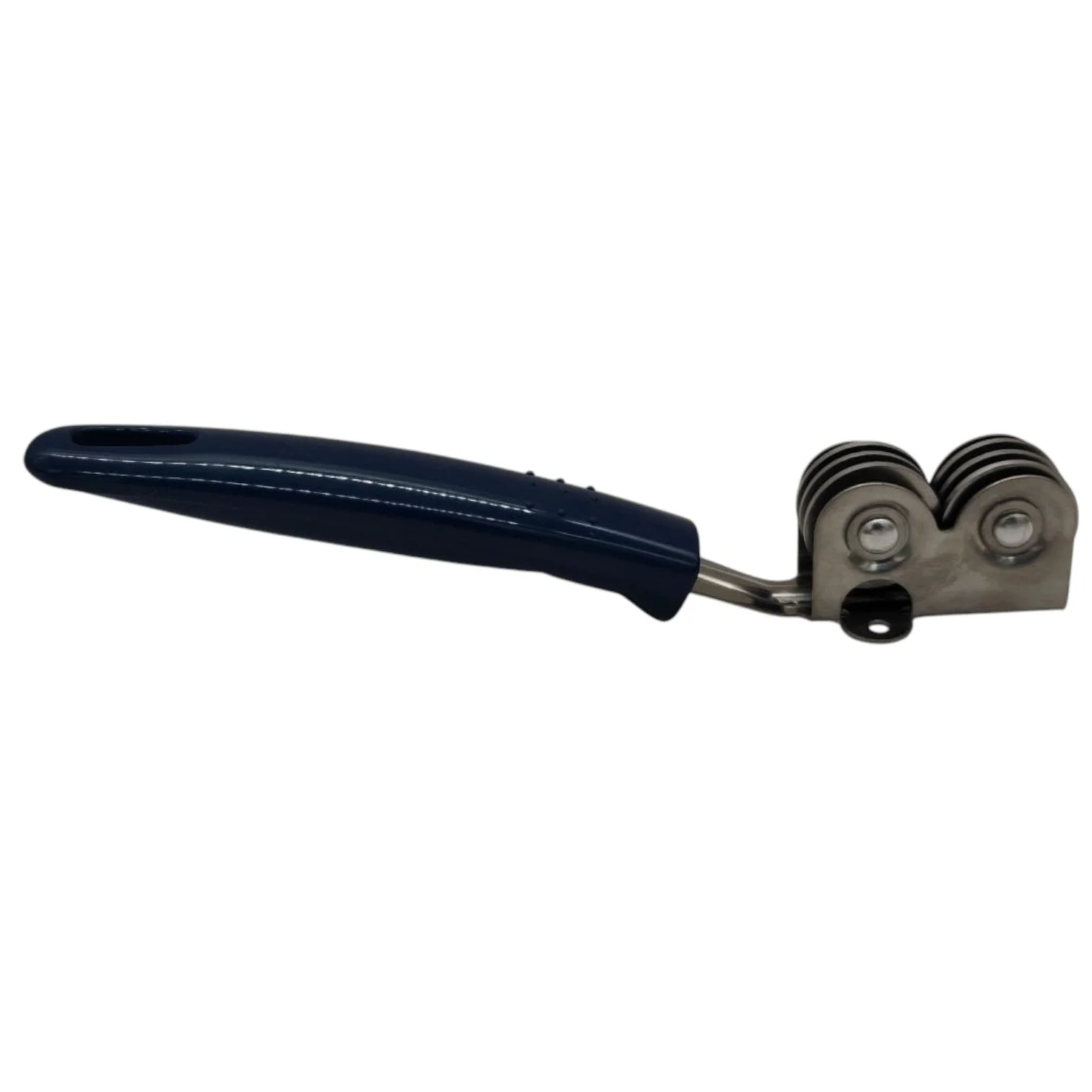 AKDC Knife Sharpener Plastic Handle-19cm-Blue&Steel