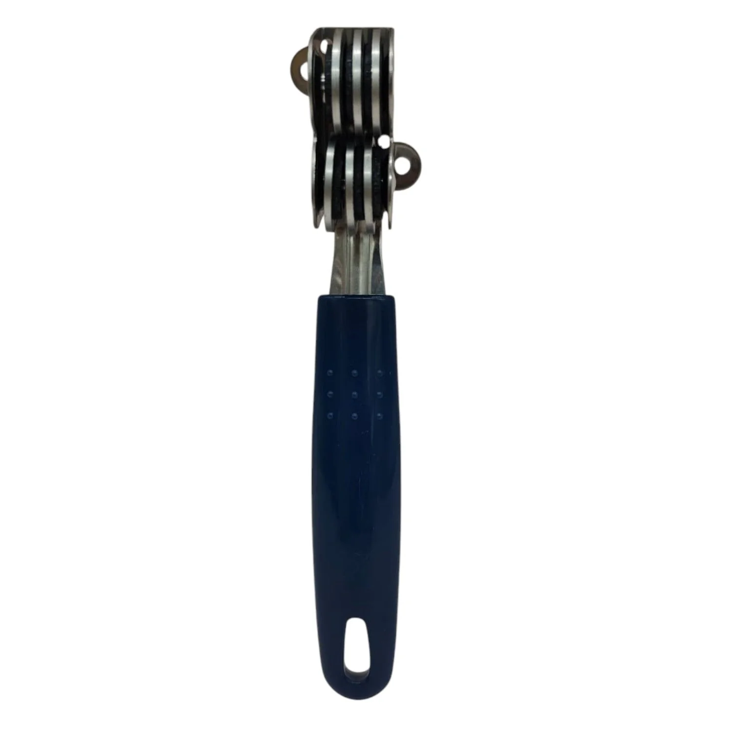 AKDC Knife Sharpener Plastic Handle-19cm-Blue&Steel - Image 2