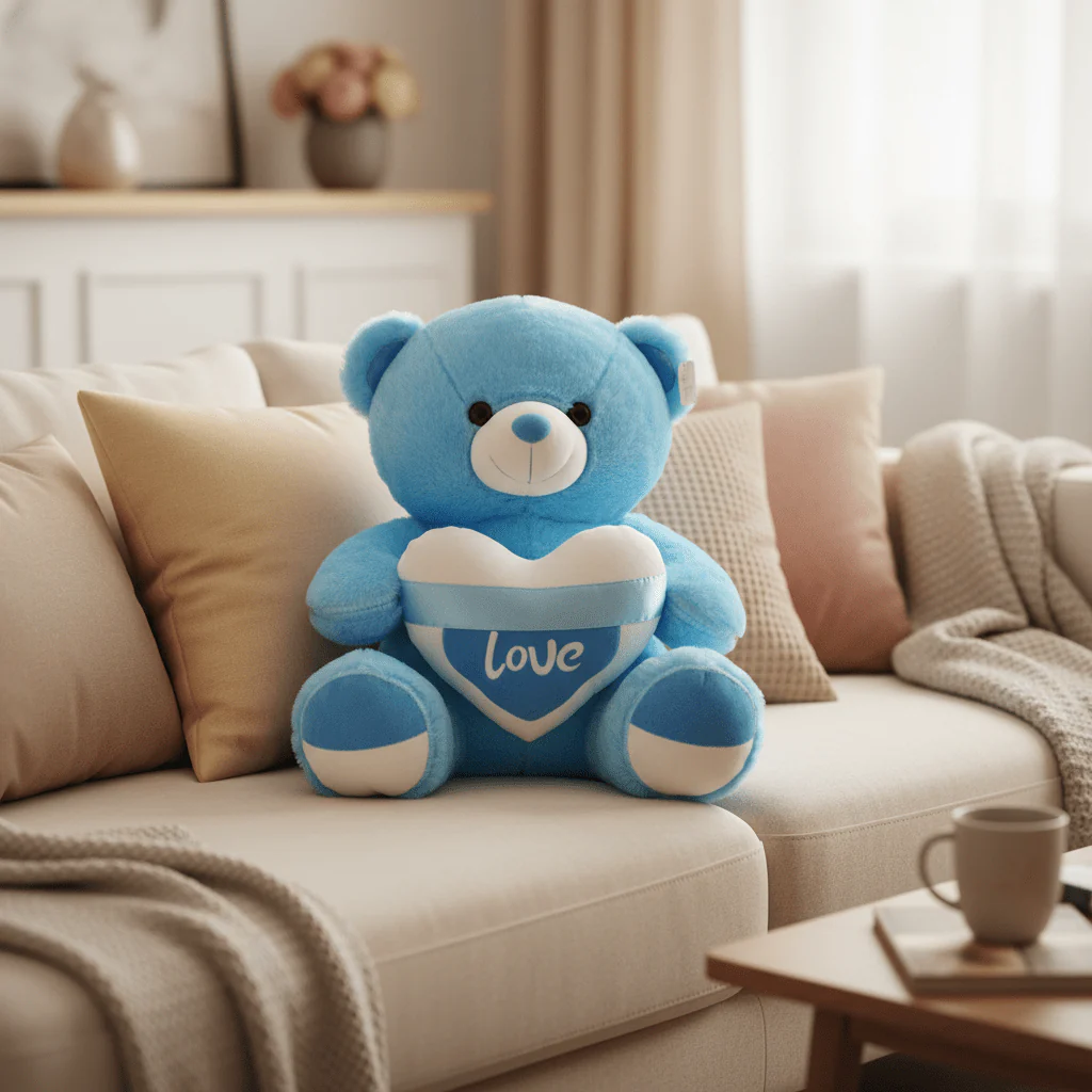 AKDC Large Blue Color Teddy Bear (50 cm) – Premium Soft Toy - Image 2