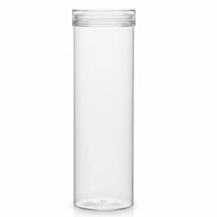 AKDC Large Clear Acrylic Storage Container with Lid for Pantry and Bulk Storage 30 × 10 cm