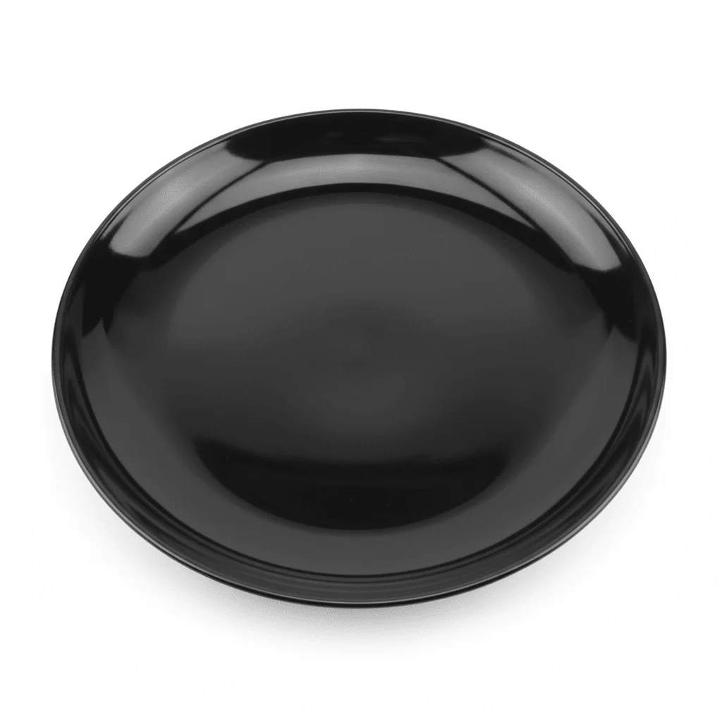 AKDC Large Plastic Dinner Plate – 24 cm (Assorted Colors)