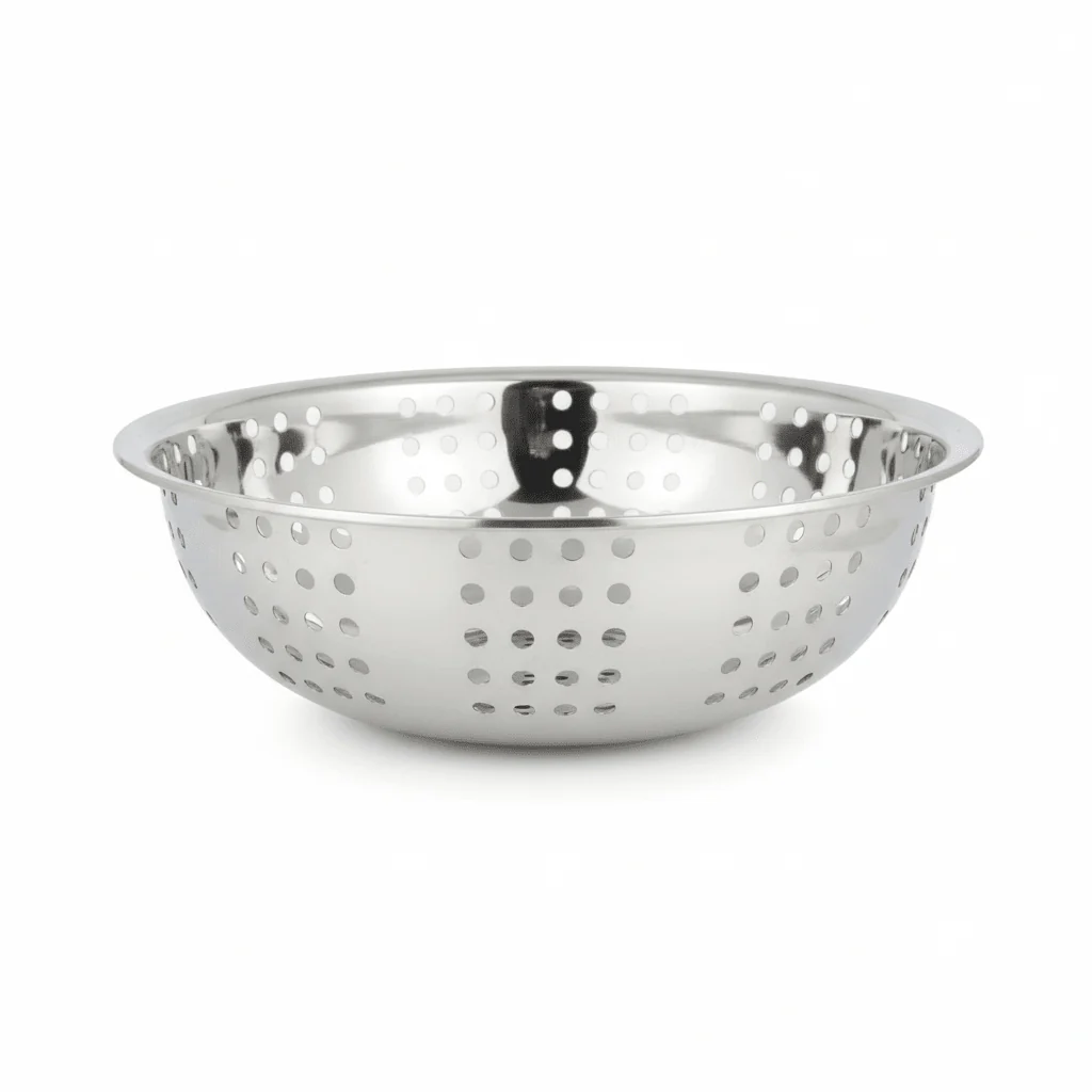 AKDC Large Stainless Steel Colander for Draining – 36 cm