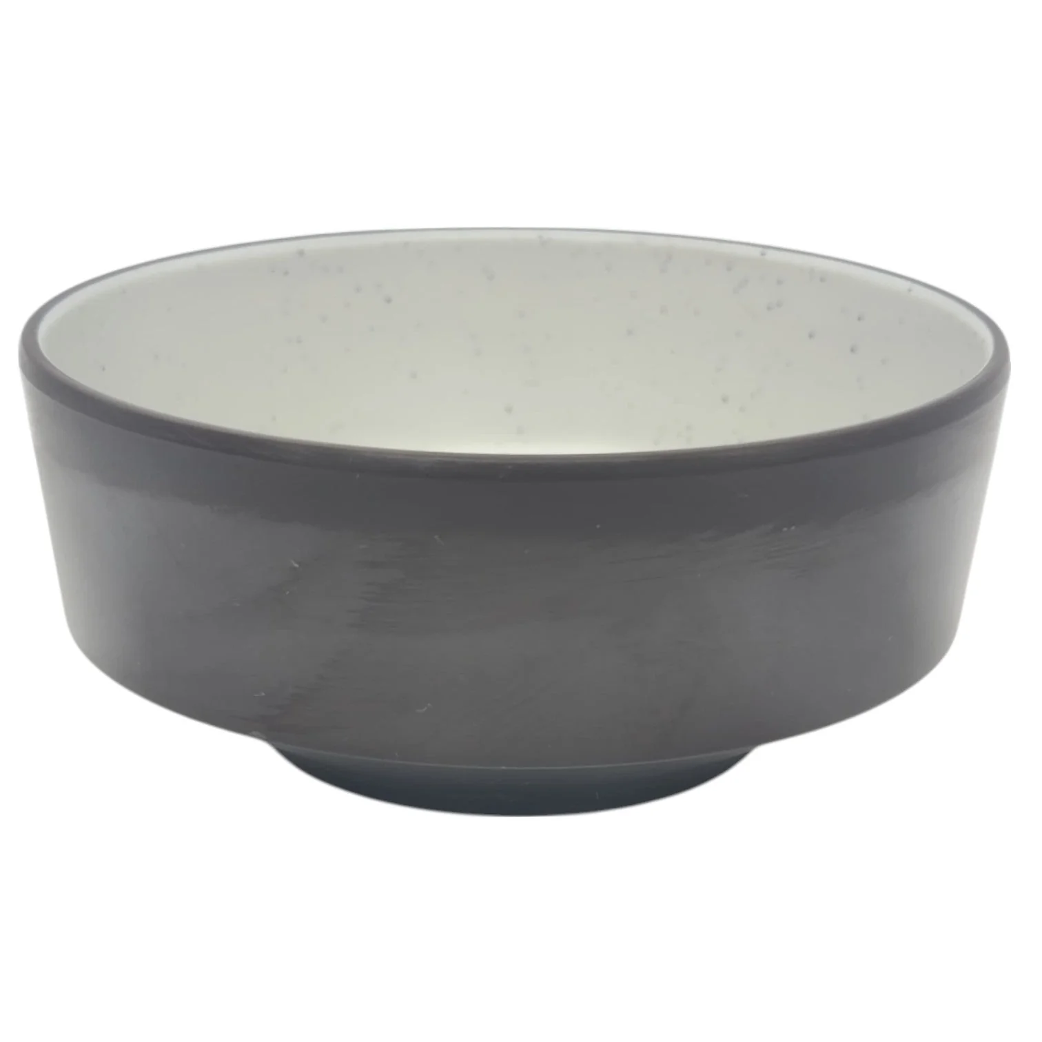 AKDC Melamine Bowl Breakfast Cereal Dessert Serving | Ideal For Rice, Pasta, Deserts, Icecream-11cmX5cm-Brown&White