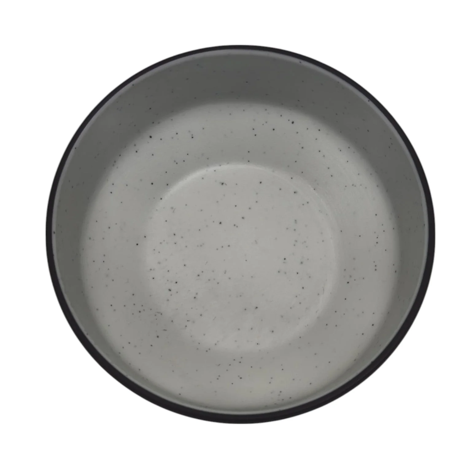 AKDC Melamine Bowl Breakfast Cereal Dessert Serving | Ideal For Rice, Pasta, Deserts, Icecream-11cmX5cm-Brown&White - Image 2