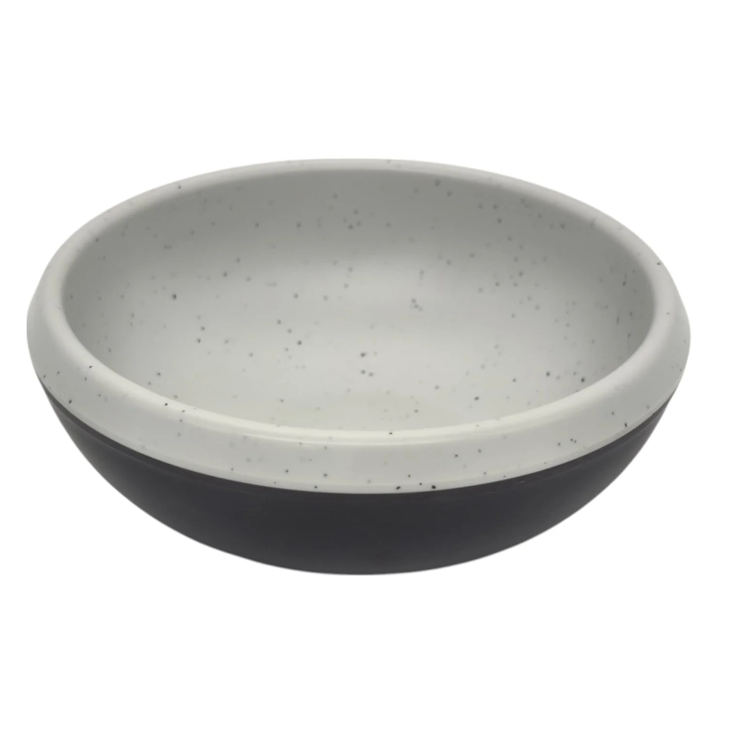 AKDC Melamine Bowl Breakfast Cereal Dessert Serving | Ideal For Rice, Pasta, Deserts, Icecream-12cmX5cm-Brown&White - Image 2