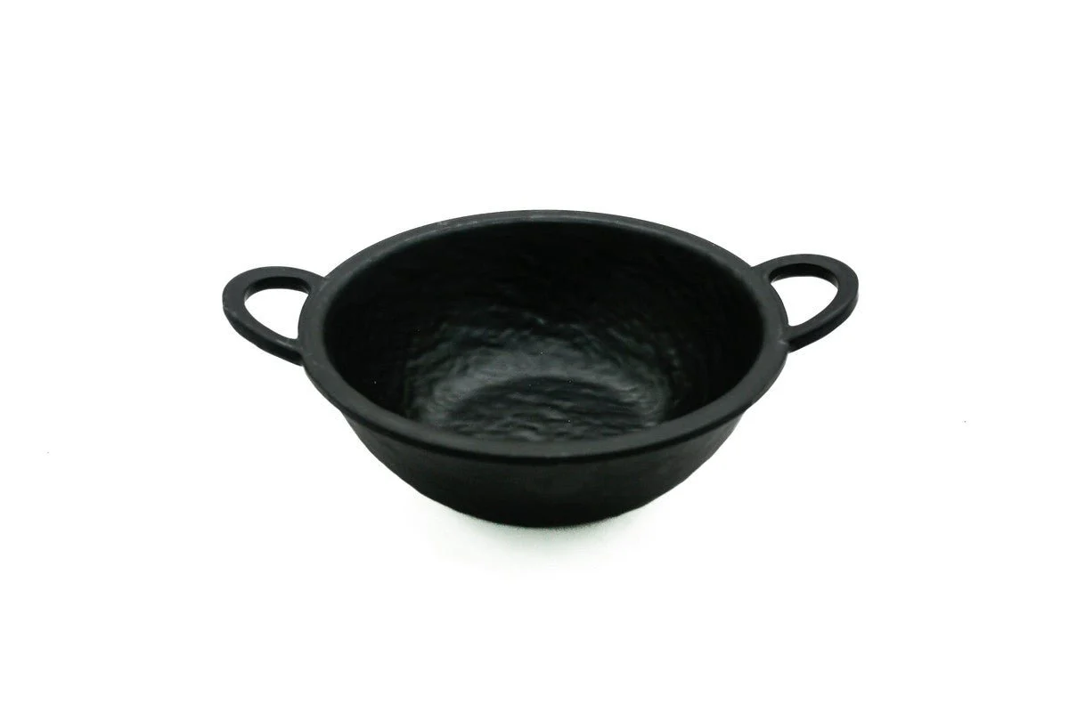 AKDC-Melamine Deep Kadai 20.3cm Mat Black - Image 3