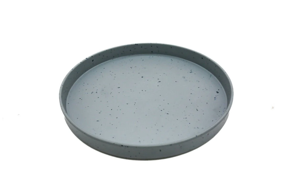 AKDC-Melamine Plate Med 20.3cm Grey