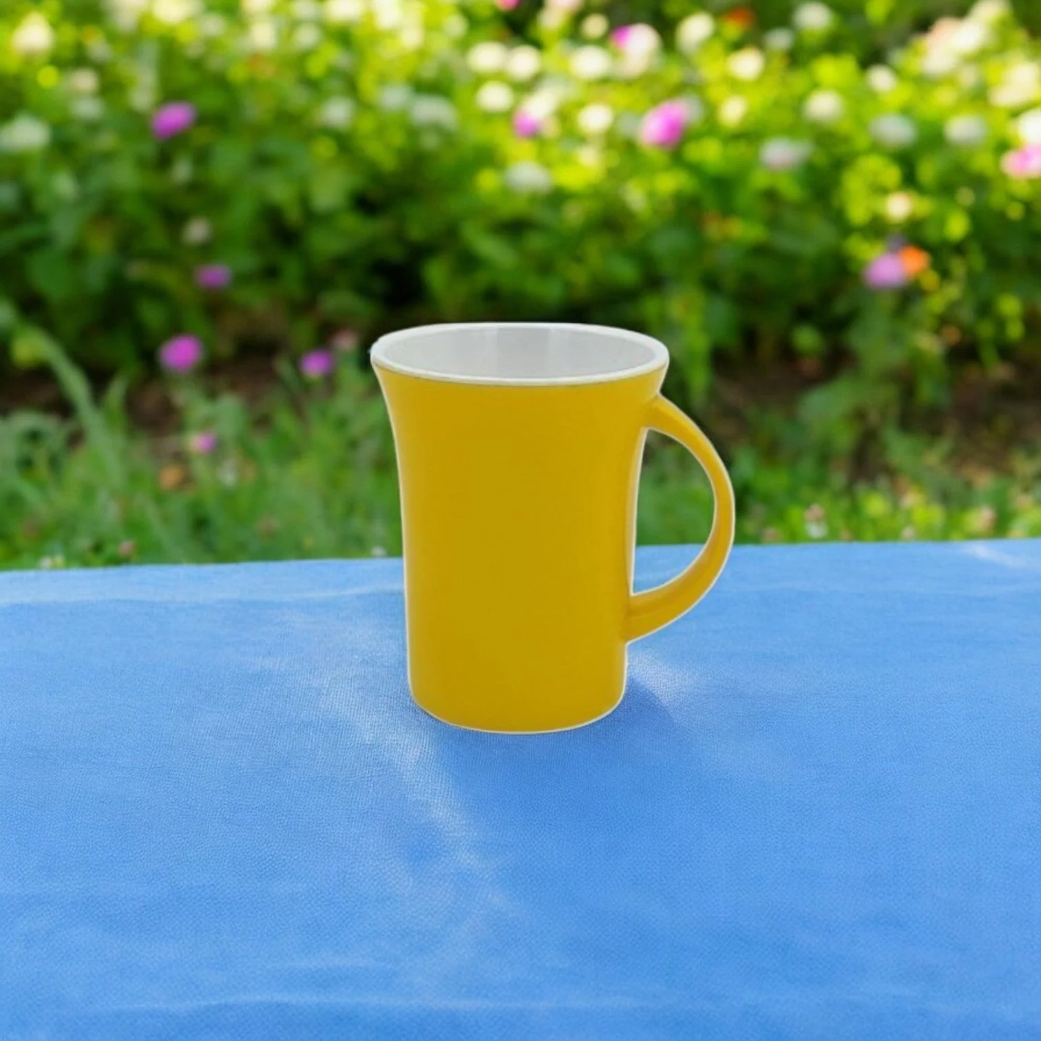 AKDC Melamine Tea Coffee Mug 350ML Color Yellow