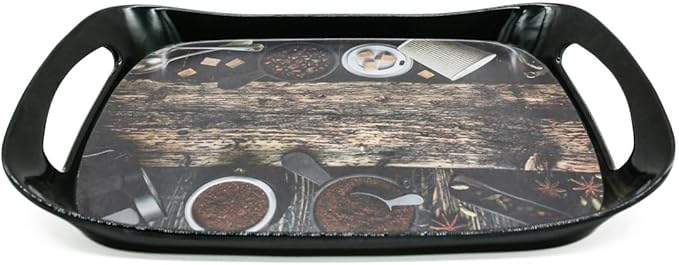 AKDC Melamine Tray  35cm length * 24cm width Multicolor