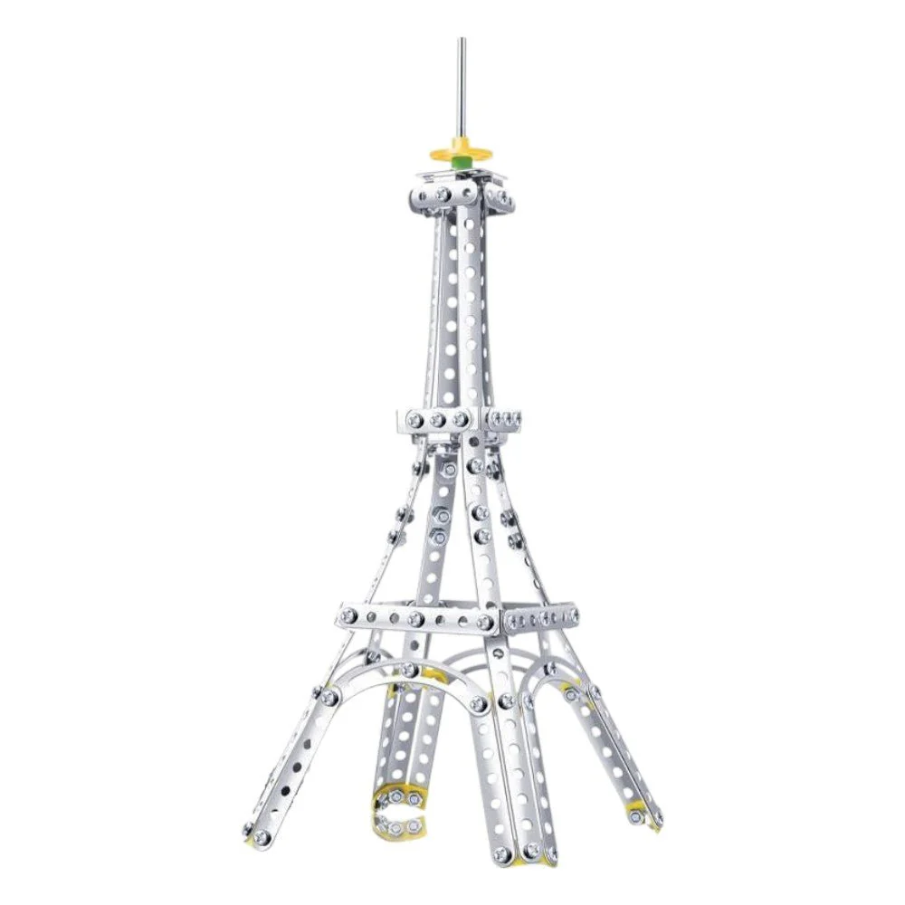 AKDC Metal Eiffel Tower Building Block Set, 249-Pieces, Improve Intelligence & Creativity