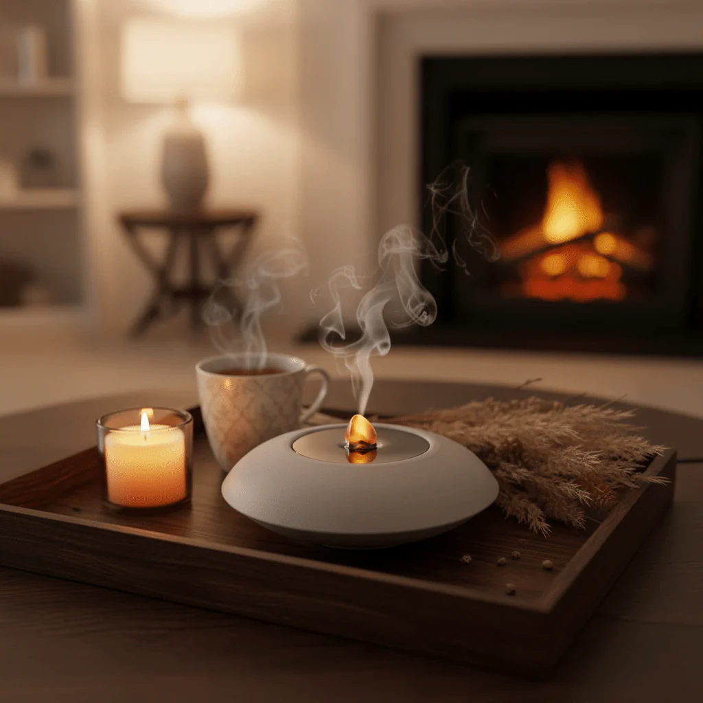 AKDC Metal LED Candle Light 15cm – White | Battery Operated (2 AA) - Image 2
