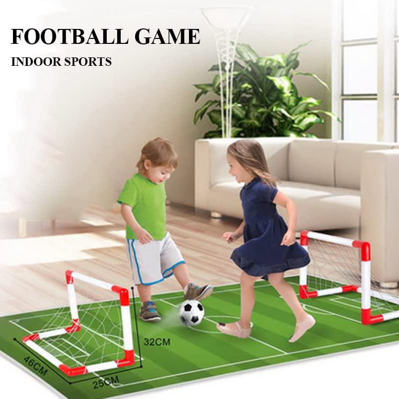 Indoor Sports Mini Indoor Footbal Play Set 42cm*28cm, Assemble & Play - Image 2