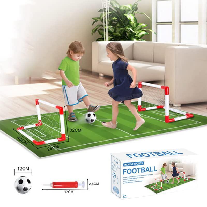 Indoor Sports Mini Indoor Footbal Play Set 42cm*28cm, Assemble & Play - Image 4