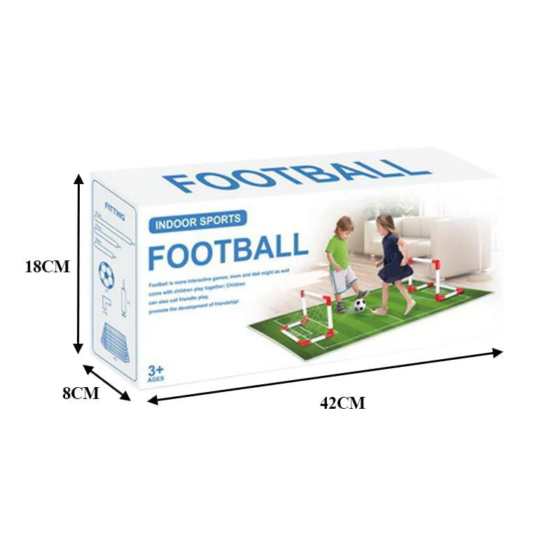 Indoor Sports Mini Indoor Footbal Play Set 42cm*28cm, Assemble & Play - Image 6