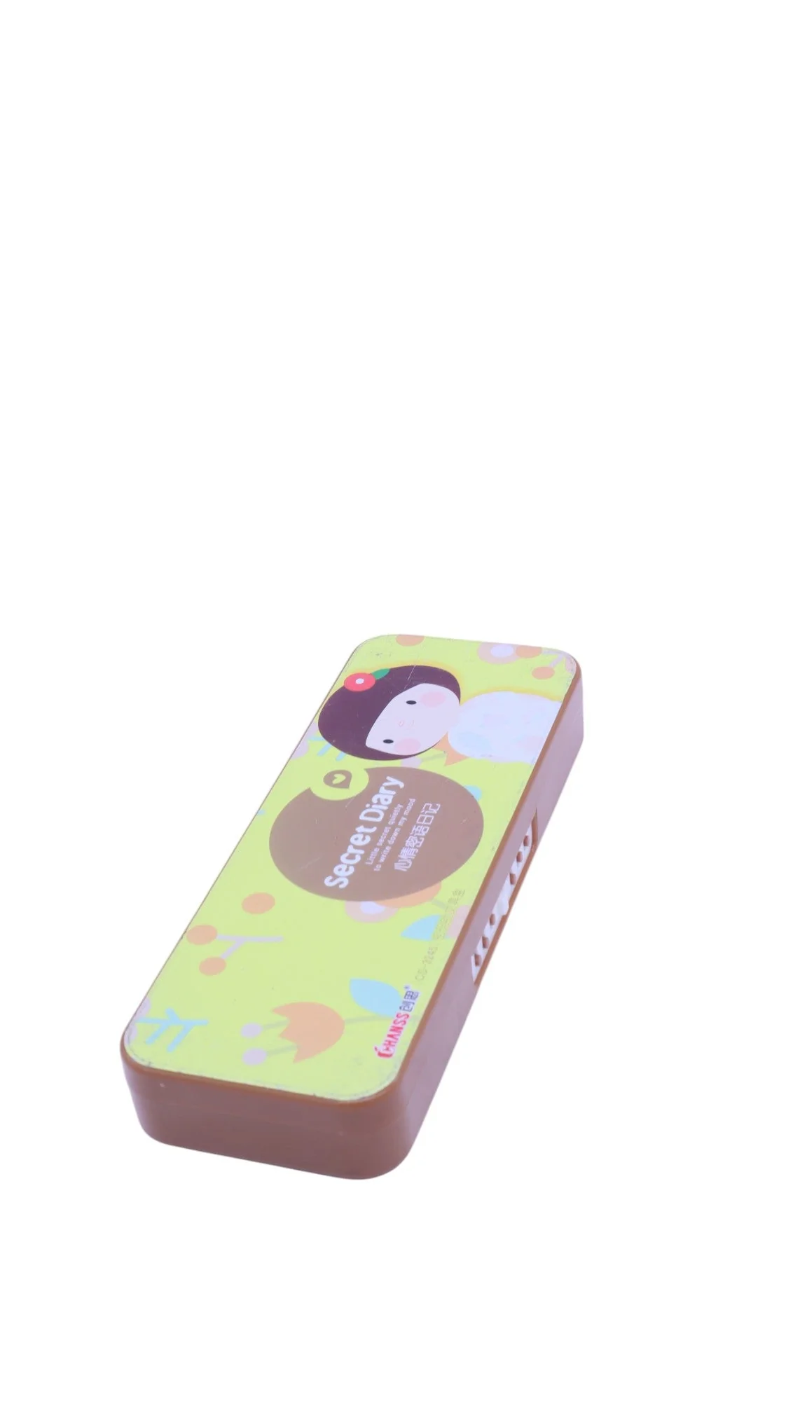 AKDC Pencil Case with Password 356 Brown Metal - Image 2