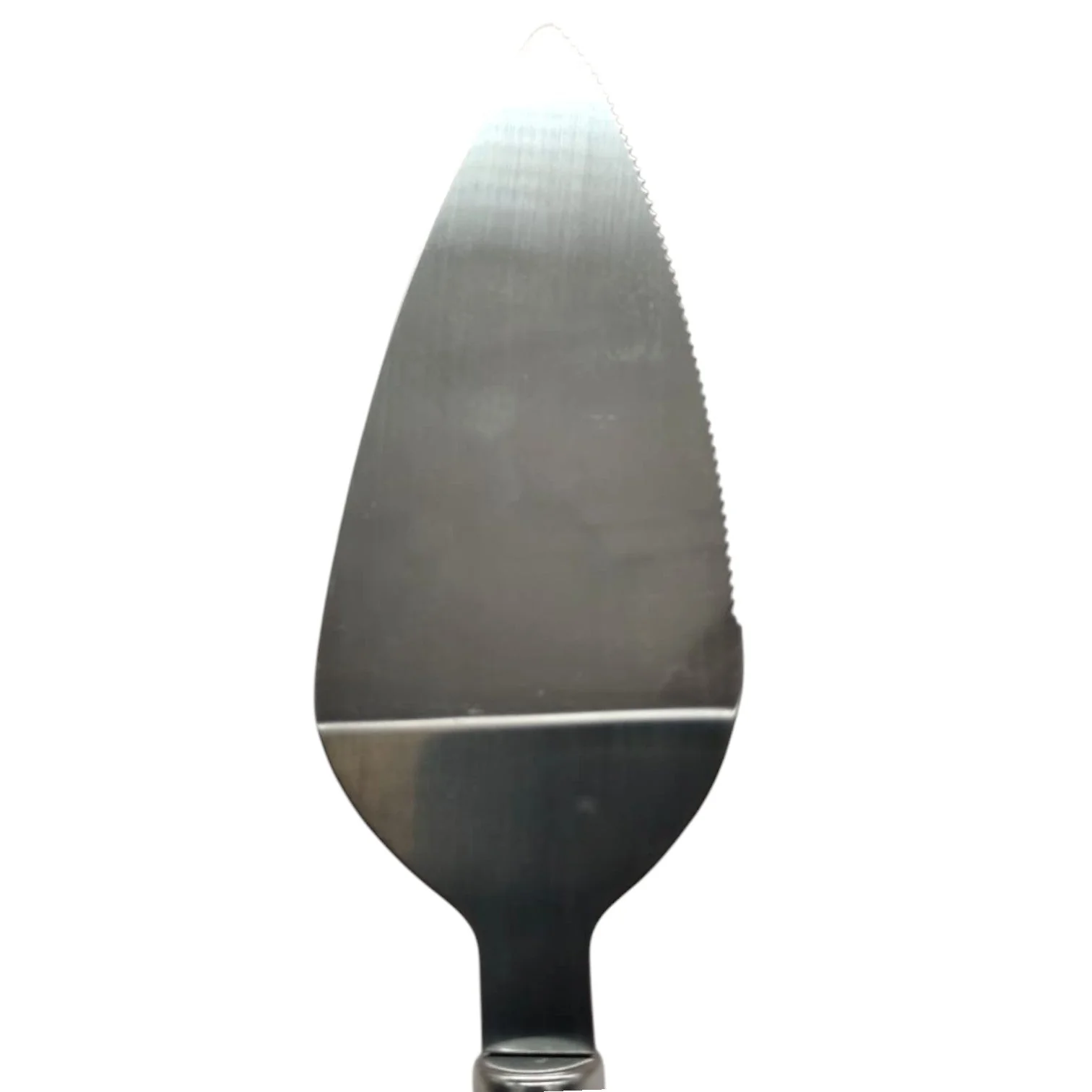 AKDC Pizza Spatula Wooden Handle Shovel Stainless Steel Pizza Server, Cheese Spatula Kitchen Baking Tool, Kitchen Baking Tool Triangular Spade Spatula for Pizza Cake-26cmX6cm-Wooden&Steel - Image 4