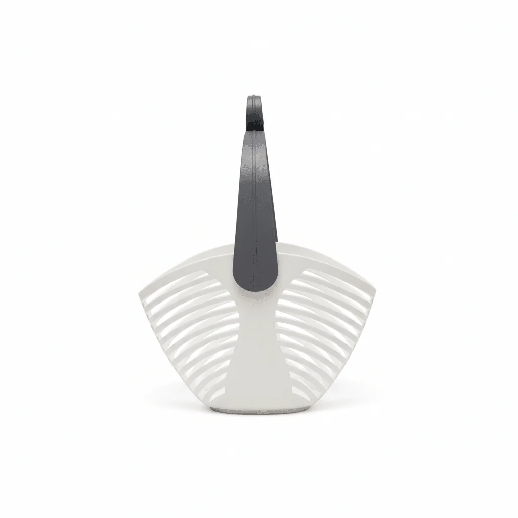 AKDC Plastic Basket with Handle 14cm*17cm, Assorted Color
