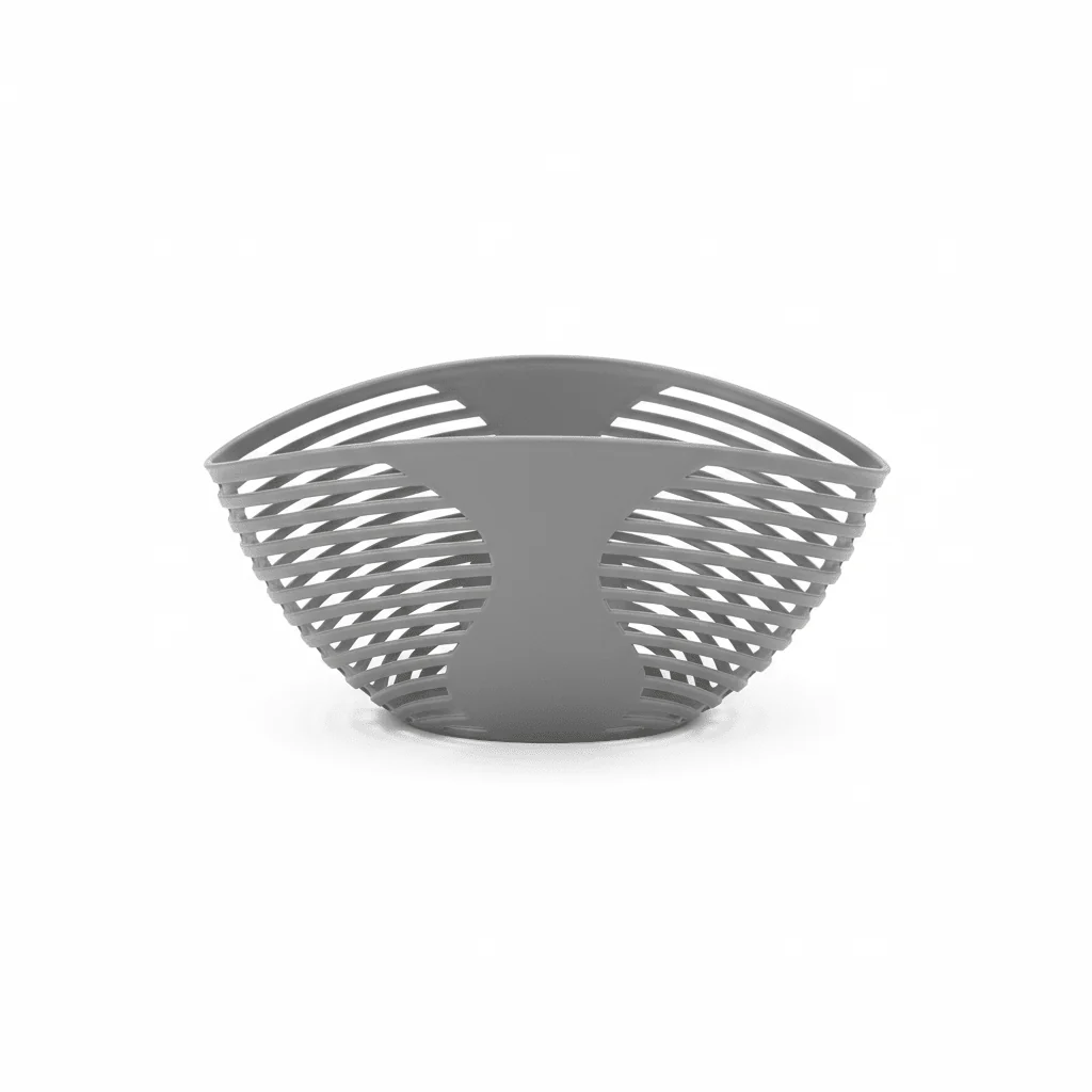 AKDC Plastic Fruit Basket 20cm*18cm, Assorted Color