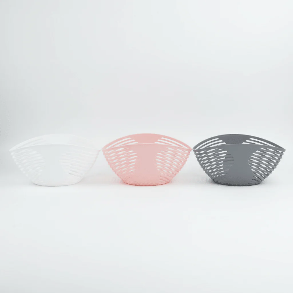 AKDC Plastic Fruit Basket 20cm*18cm, Assorted Color - Image 3
