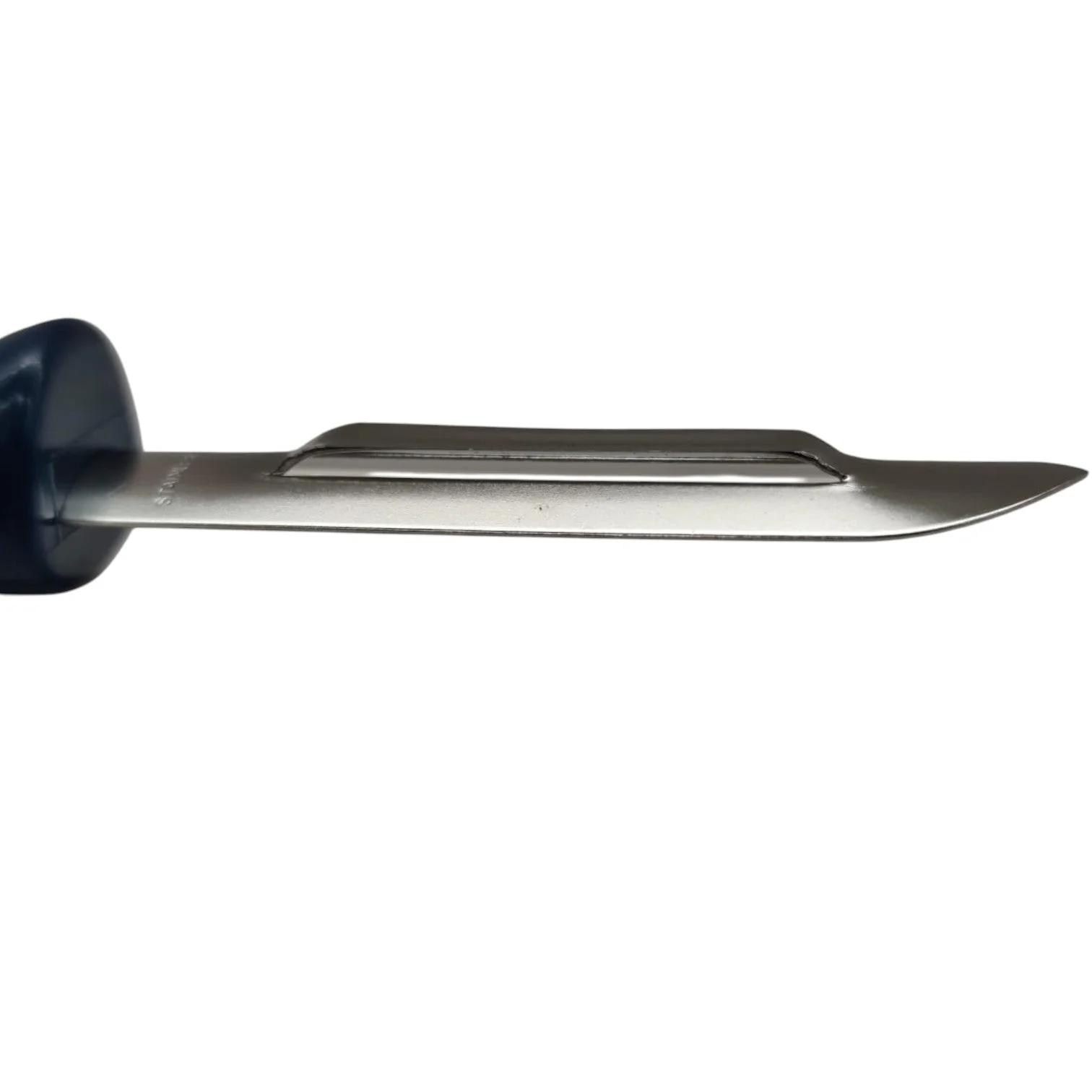AKDC Potato Peeler with Stainless Steel Blade Plastic Handle-20cm-Blue&Steel - Image 2