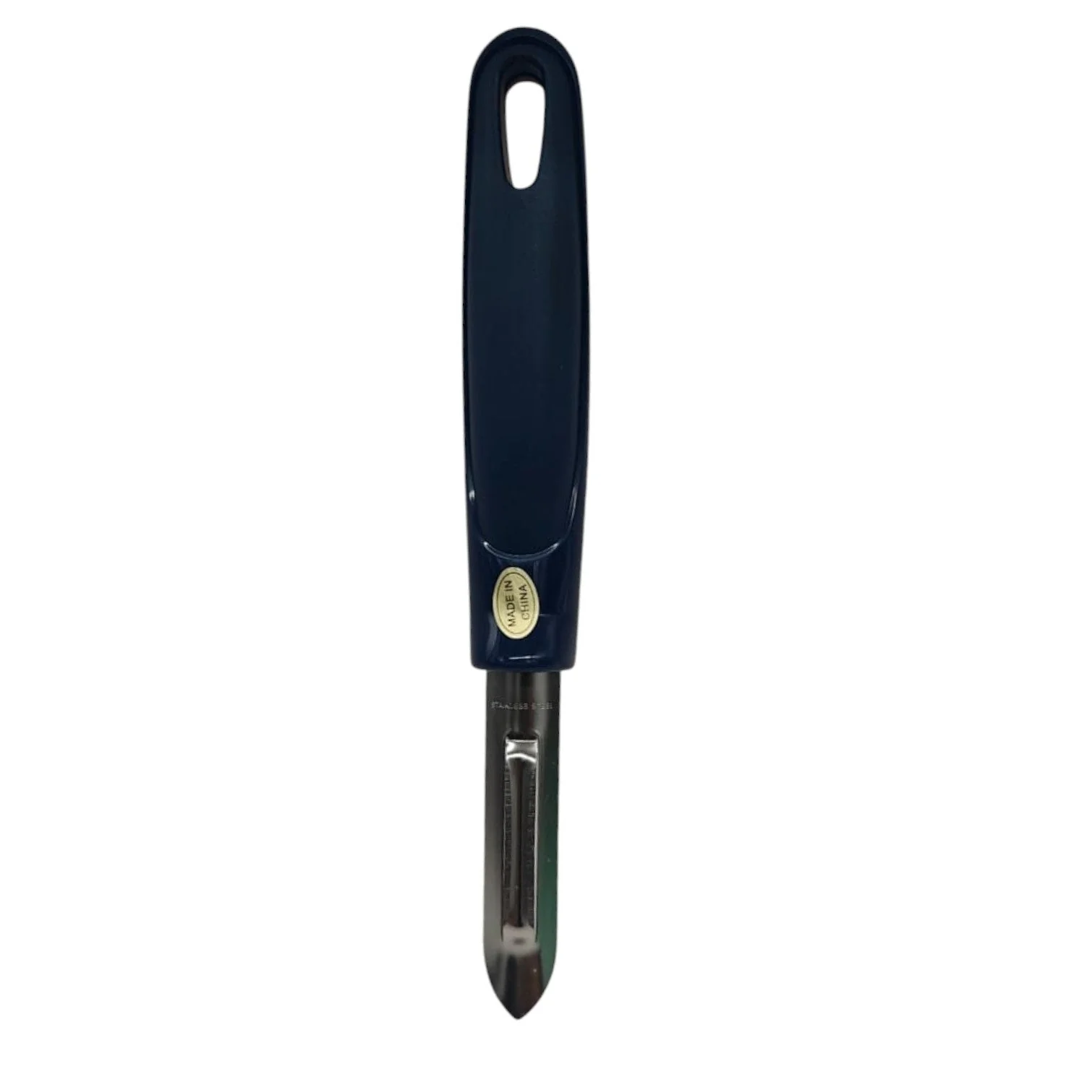 AKDC Potato Peeler with Stainless Steel Blade Plastic Handle-20cm-Blue&Steel - Image 3