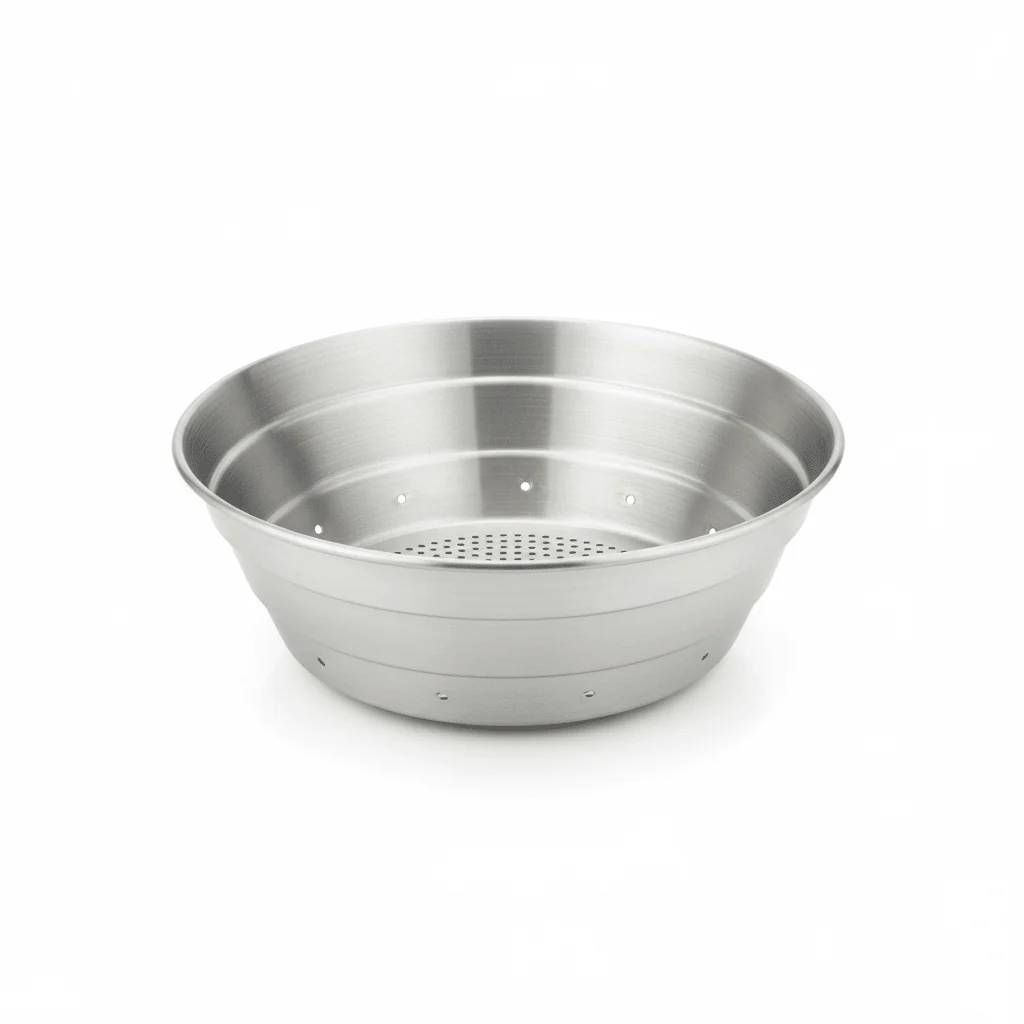 AKDC Premium Aluminium Boya Straining Colander – 30cm