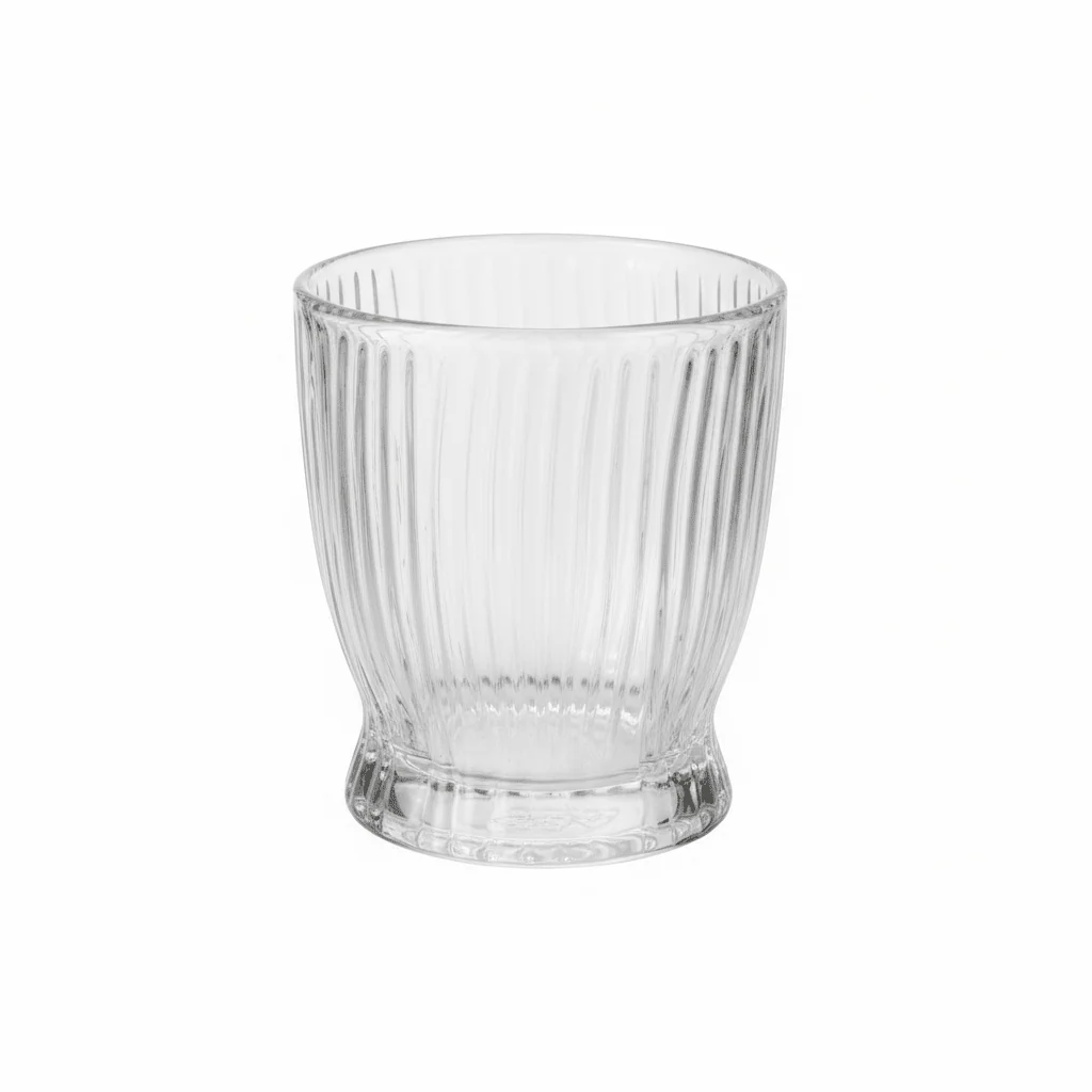 AKDC Premium Clear Glass Tumbler – 350 ml Multipurpose Drinking Glass for Water, Juice, Cocktails & Daily Use