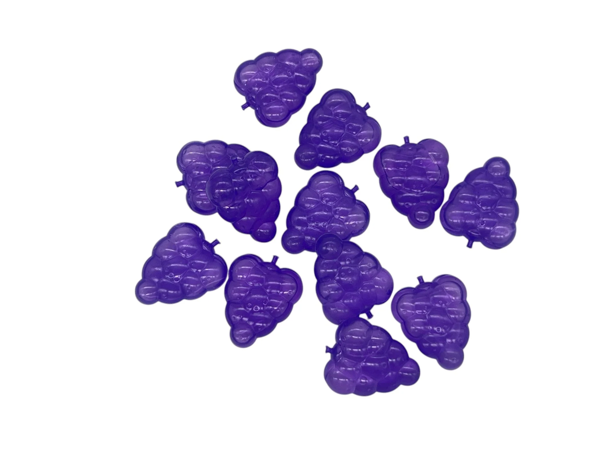 AKDC Reusable Ice Cubes 12pcs, Grape Design