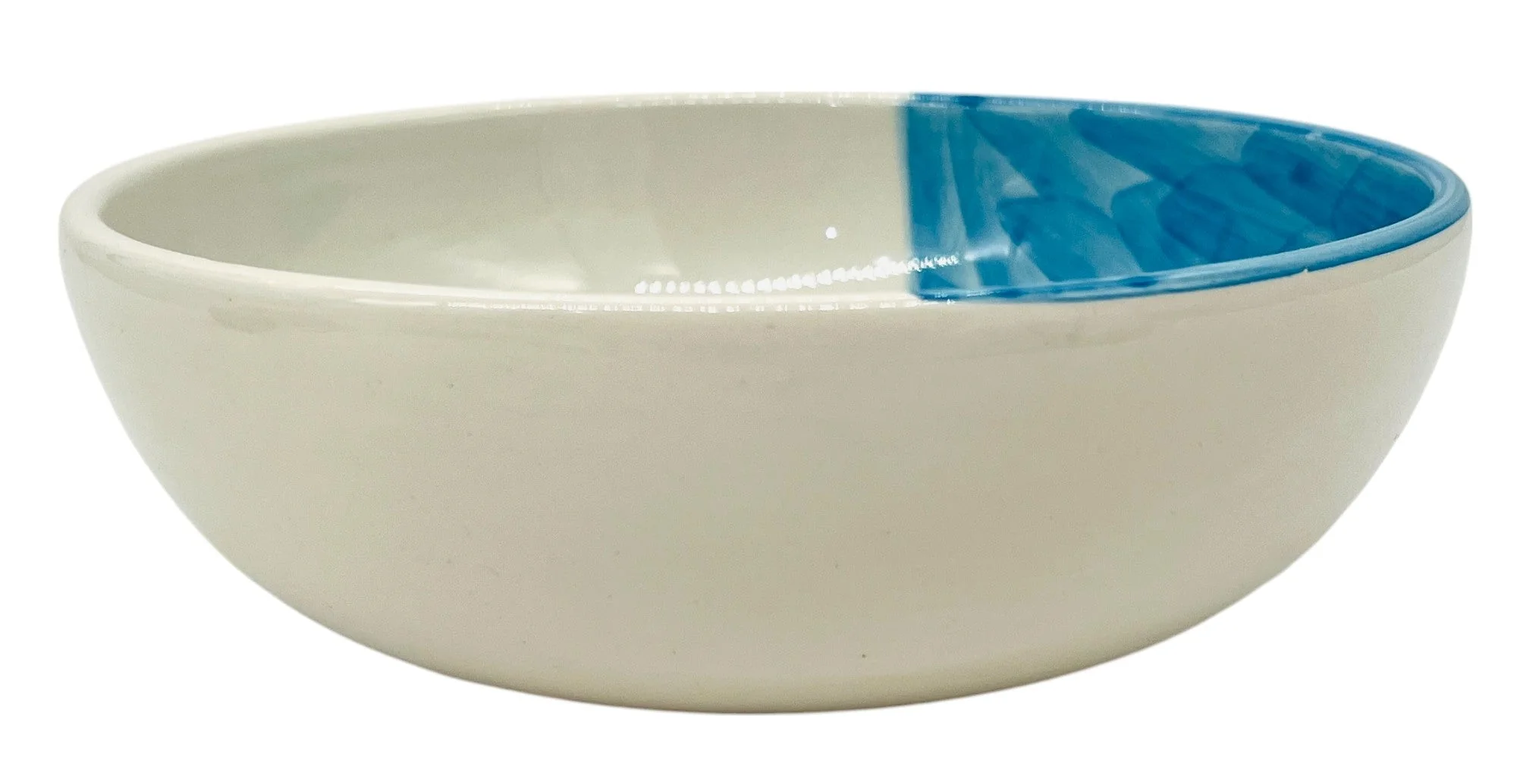 AKDC Round Ceramic Bowl 19cm*6cm, Sardine Blue - Image 2