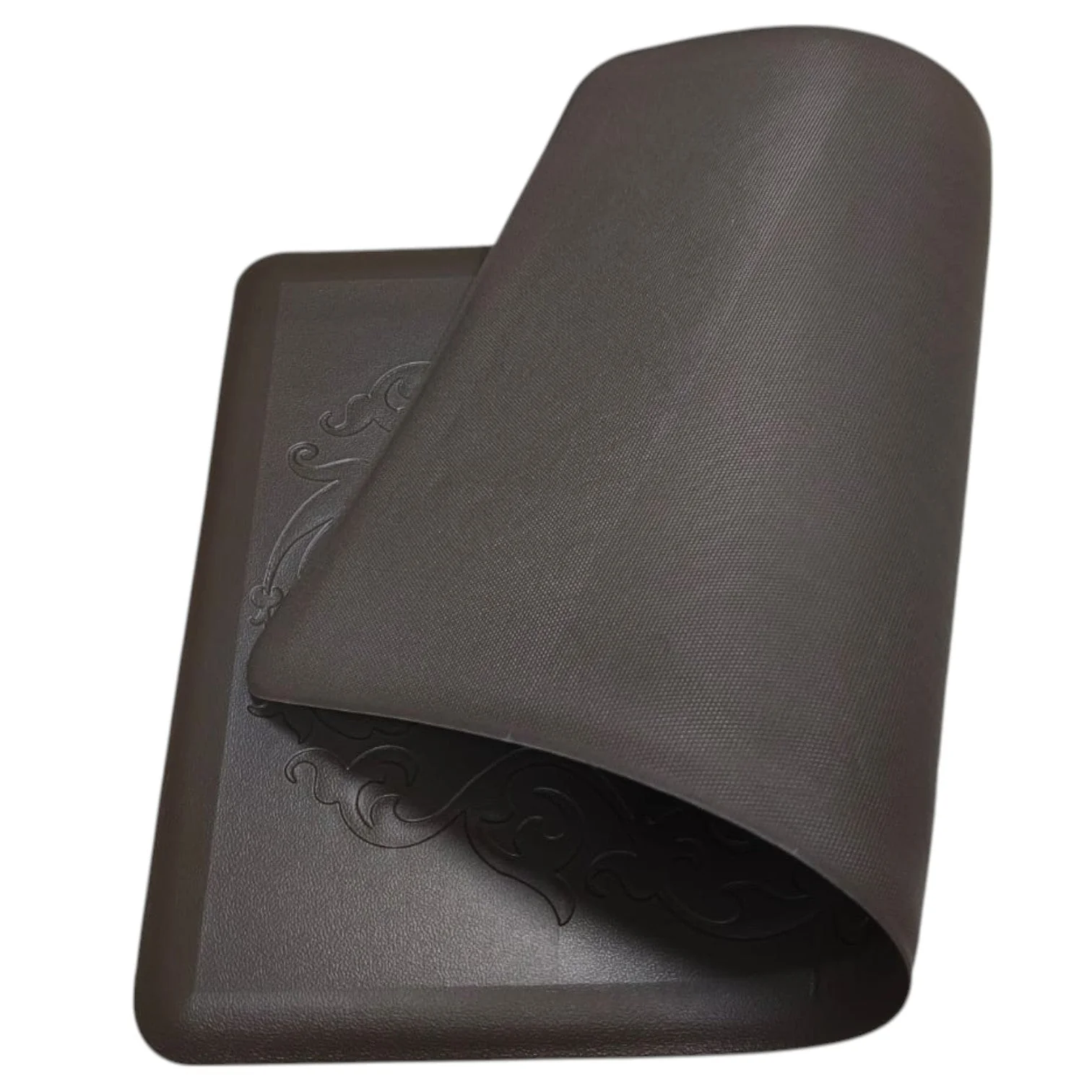 AKDC Silicone Door Mats for Bathroom Laundry Room-75cmX45cm-(Brown) - Image 4