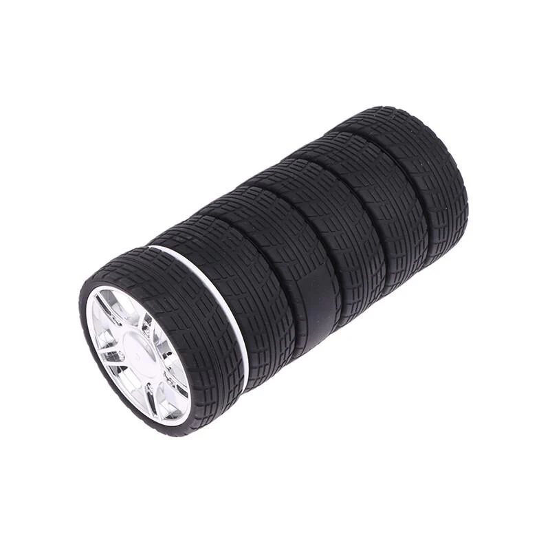 AKDC Silicone Expandable Water Bottle 1000ml, Wheel Shaped, Black - Image 2