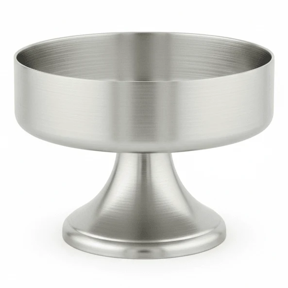 AKDC Silver Mini Dessert Serving Cup with Sleek Design for Elegant Presentation – 100 ml