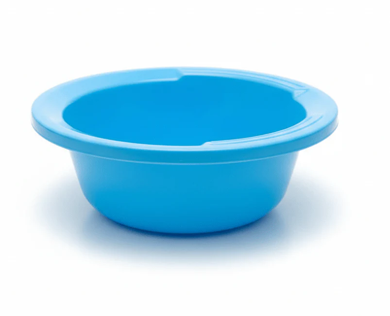 AKDC Small Plastic Round Bowl – 16 cm (Assorted Colors)