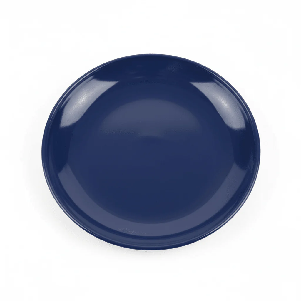 AKDC Small Plastic Dessert Plate – 15 cm (Assorted Colors)