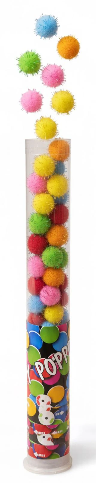 AKDC Soft Balls Party Popper 38cm