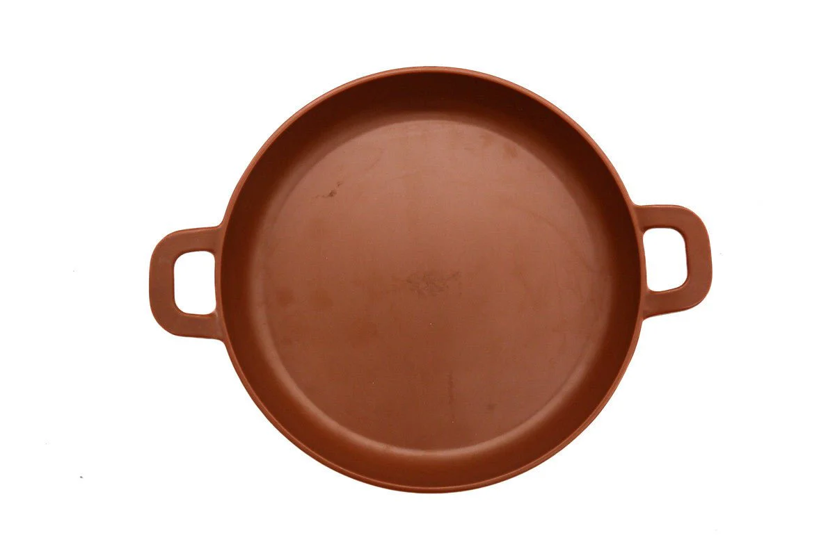 AKDC-Srv Trcot Round Serving Dish 19.1cm clay color - Image 2