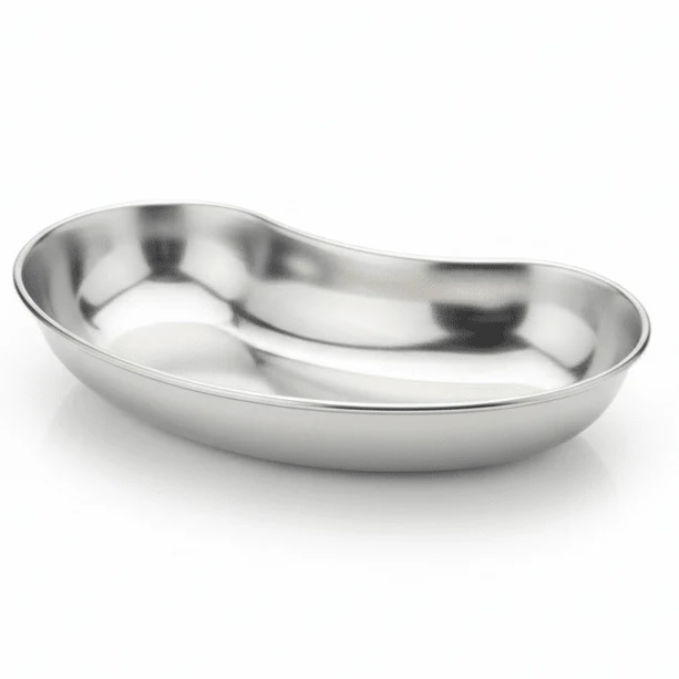 AKDC Stainless Steel Kidney Tray – 19cm*10cm | Multi-Purpose Serving & Utility Dish