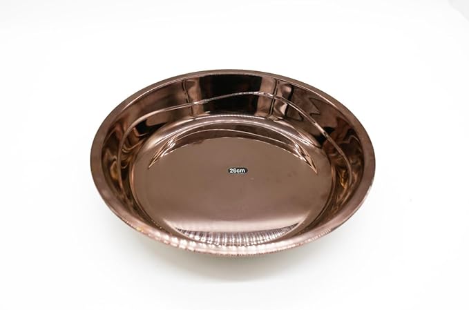 AKDC Stainless Steel Plate 26Cm 4345249
