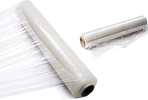 AKDC Stretch Film Multi Use Strong Pallet Wrap Cling Film Tear Resistant Water & Moisture Proof Pallet Stretch Heavy Duty Shrink Wrap Durable Self-Adhering Cling Wrap (1400 Gram) - Image 3