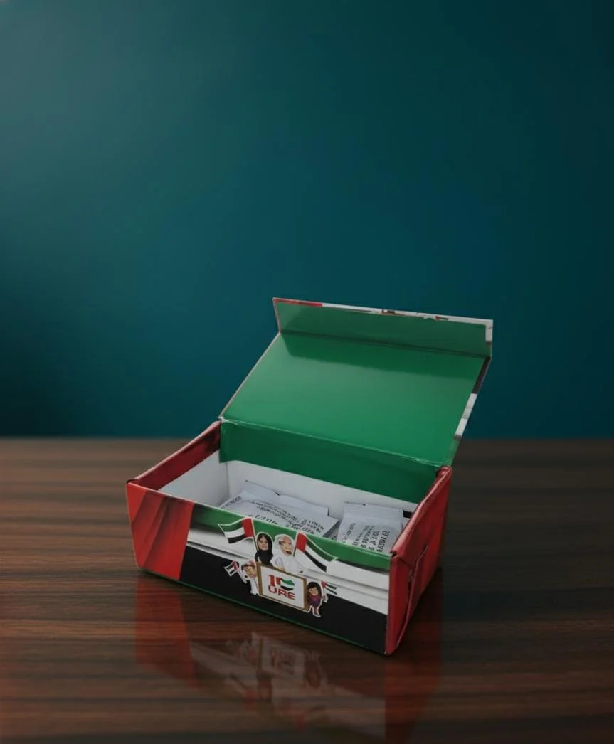 AKDC UAE Gift Box – Small Size 16×6CM, Ideal for National Day Gifting & Souvenir Packaging - Image 3