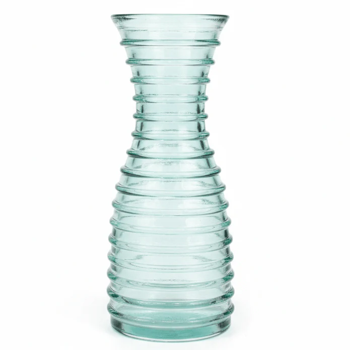AKDC Vintage Calipso Glass Decanter – Premium Beverage Serving Bottle for Water, Juice & Wine – 1 L